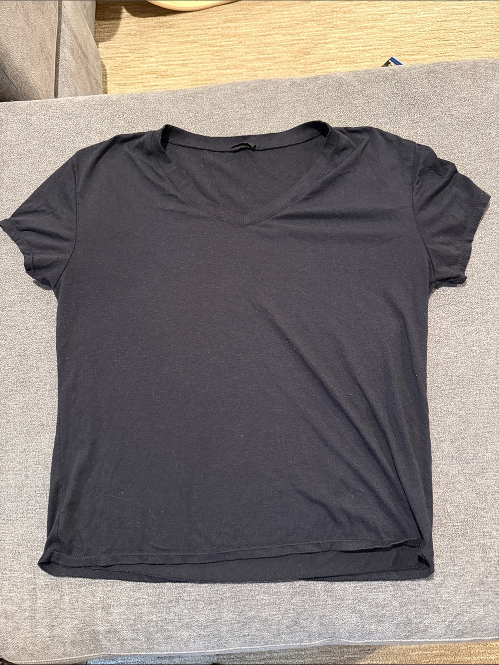 Firehouse Classic Black V-Neck Women's Top